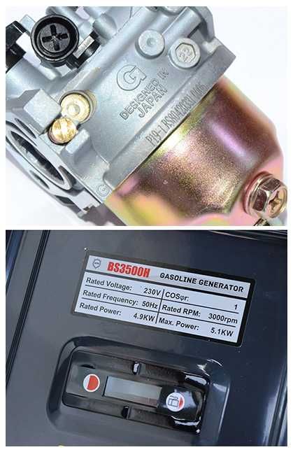 Agregat prądotwórczy APS BS3500H 5,1kW generator prądu