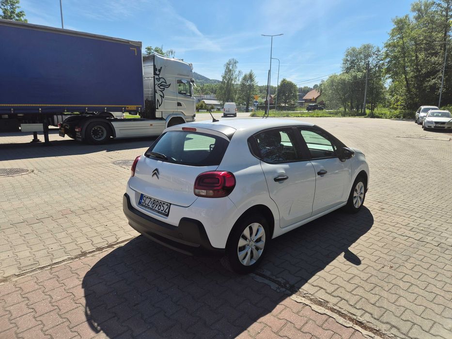 Citroen C3 III F-VAT 23% *VAN*78 tys km *1,2 benz 83KM *2 osobowy *VAT-1* 1 Właściciel