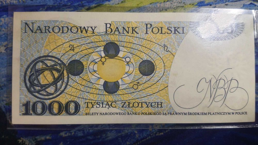 RZADKOŚĆ !!! 1000 złotych 1975 s. A UNC !!!