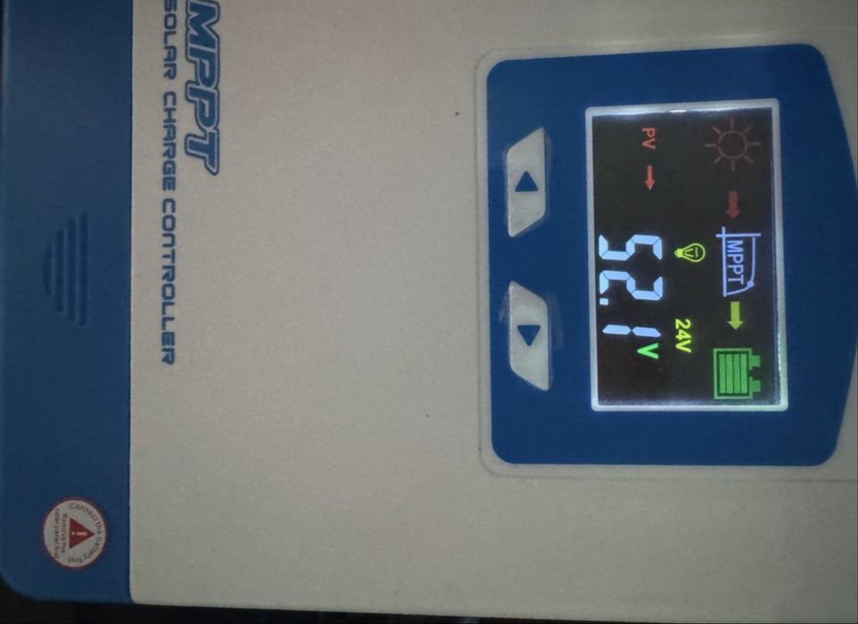 Controlador solar 40A anern mppt