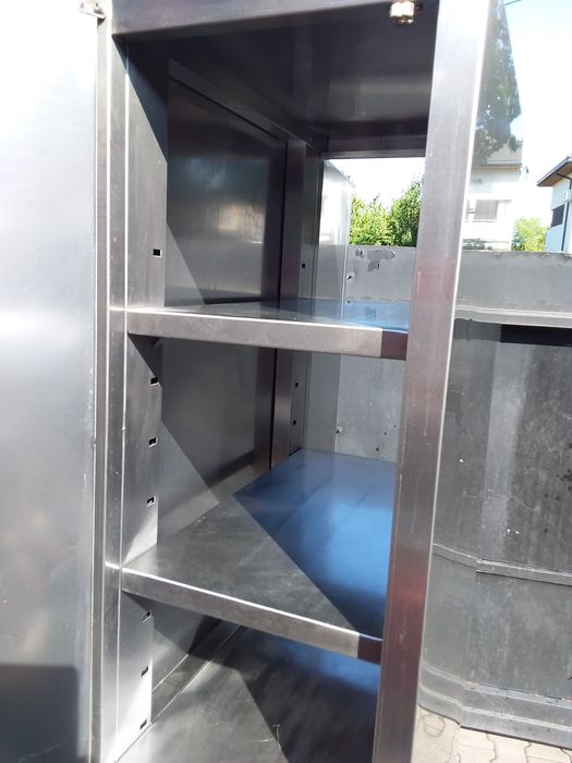 Szafa przelotowa wąska 44/76/210cm nierdzewna gastronomiczna kuchenna