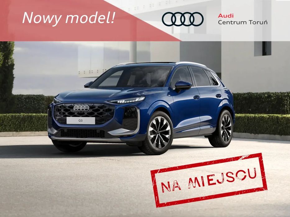 Audi Q3 2x S-line | Panoramiczne okno dachowe | kamera cofania | ACC |