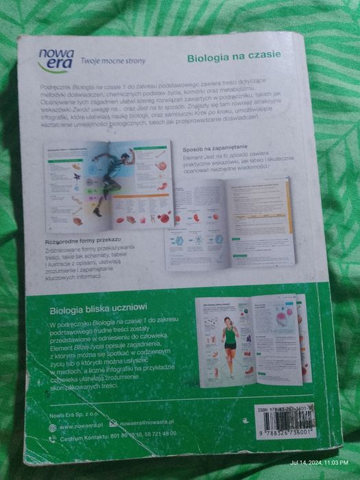 1 kl LO Podręcznik do Biologii