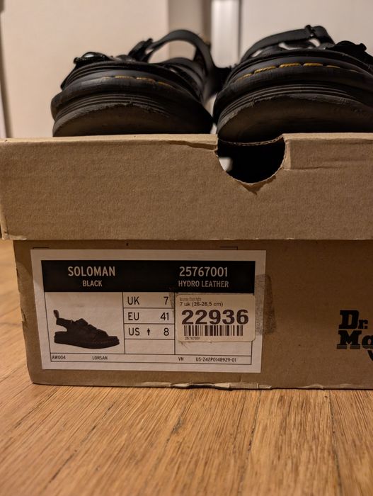 Сандалі чоловічі Dr. Martens Soloman 41 розмір