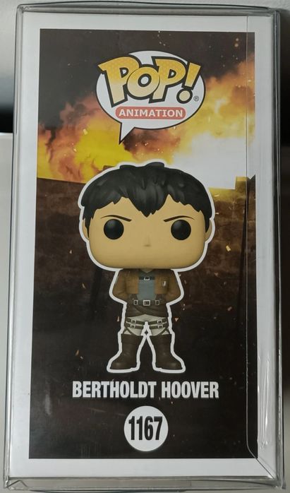 Funko Pop! Bertholdt Hoover #1167 - Attack on Titan (Com Protetor)