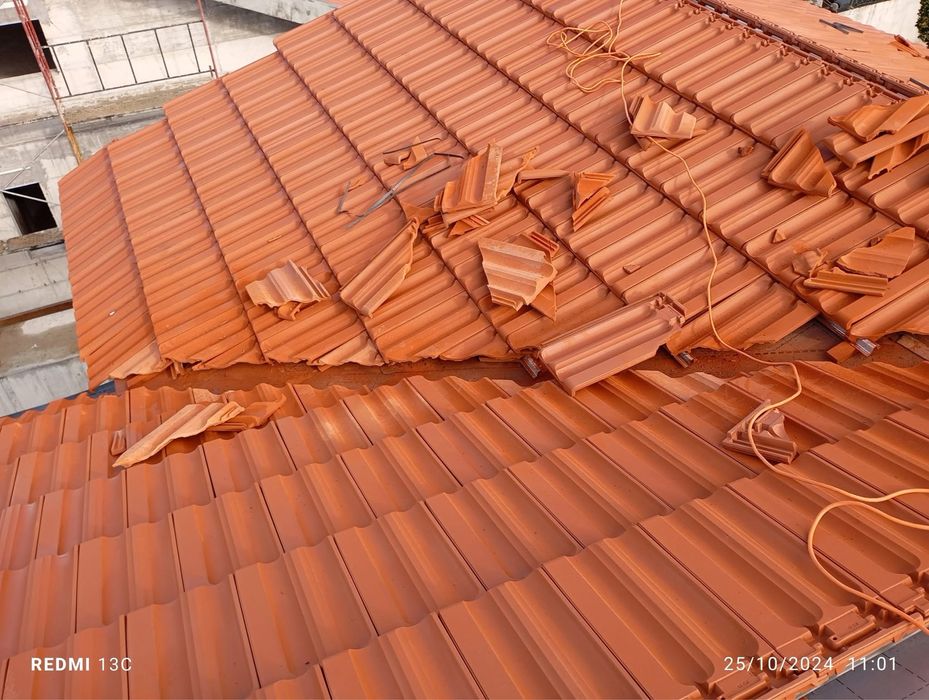 Construção de Telhados e coberturas