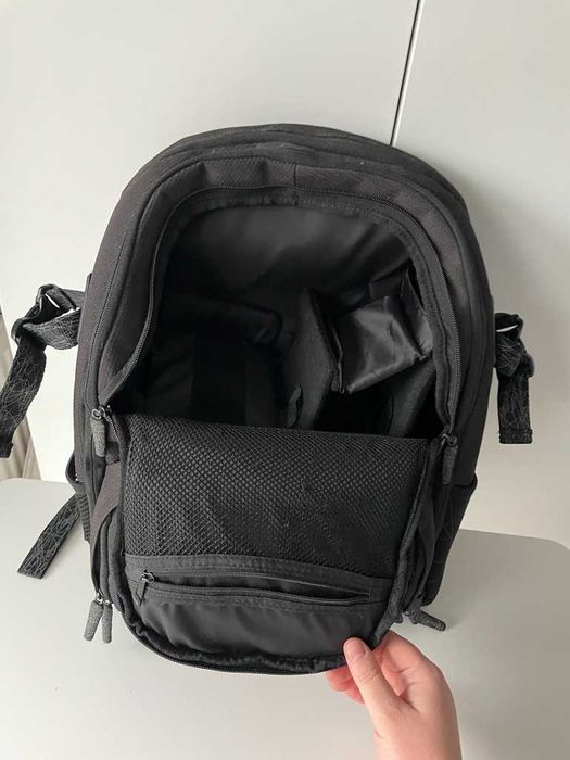 Duży pojemny plecak fotograficzny z przegródkami