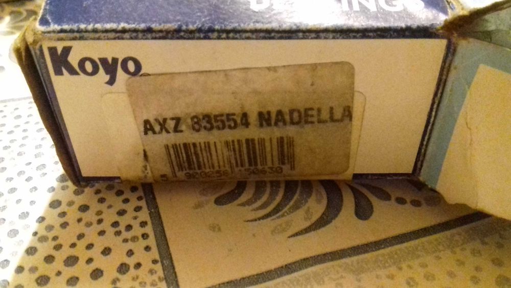 Підшипник Koyo AZX 83554 Nadella.