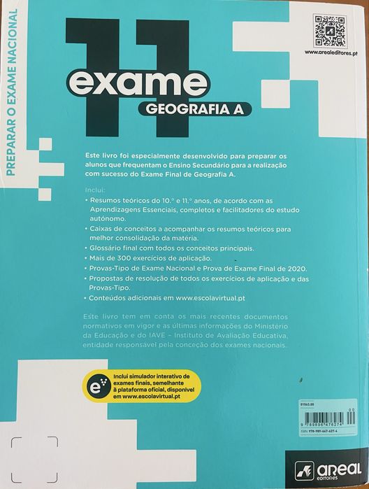Manual exame Nacional 11 Geografia A