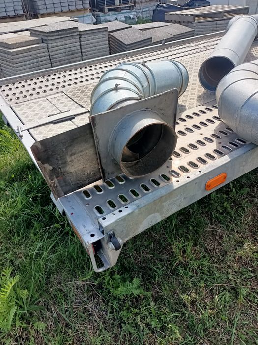 Rury rozdzielacza kolektor do odciągu trocin fi 225