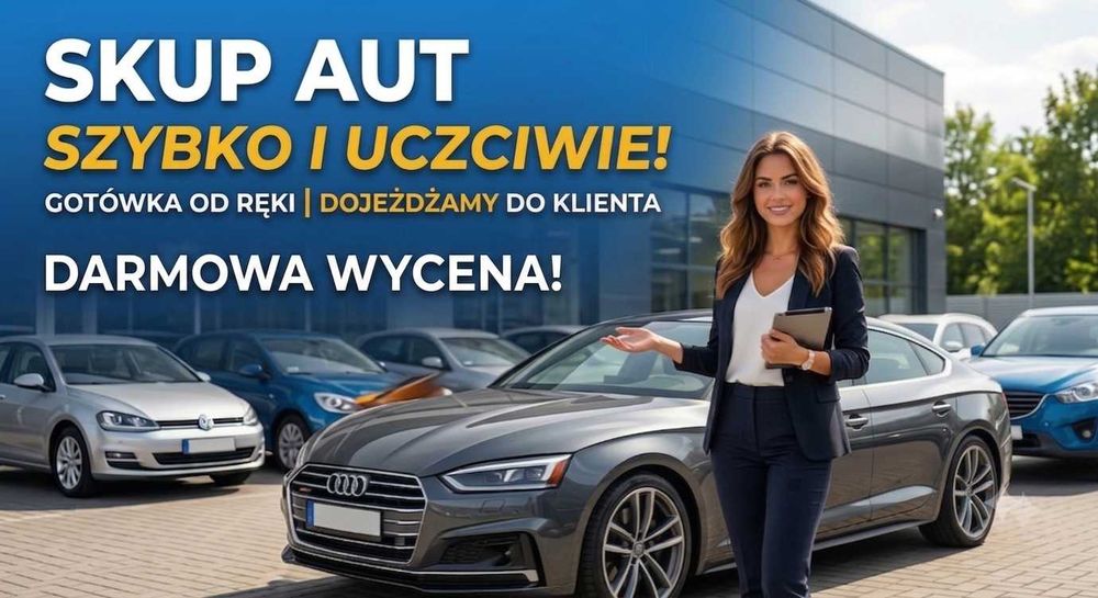 SKUP AUT ZA GOTÓWKĘ! Każde auto do 15tys zł! Sprzedaj auto jeszcze dzisiaj!