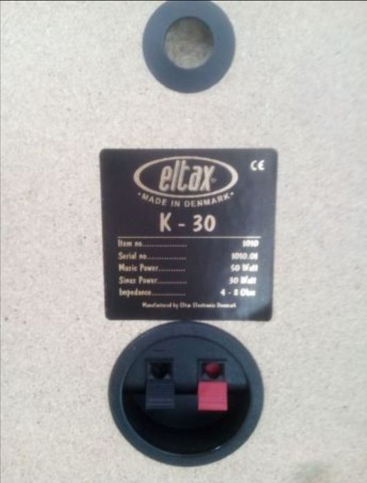 NOVO - Colunas Eltax K-30 (par) - Em caixa selada