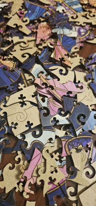 Продам деревянные пазлы