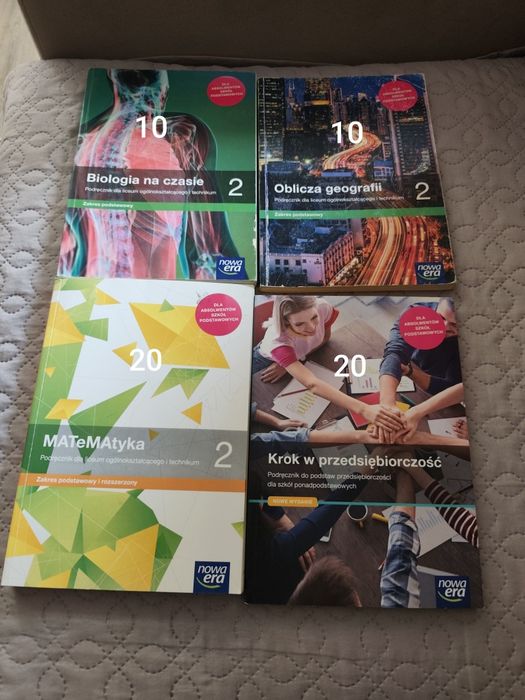 Podręczniki do liceum i technikum