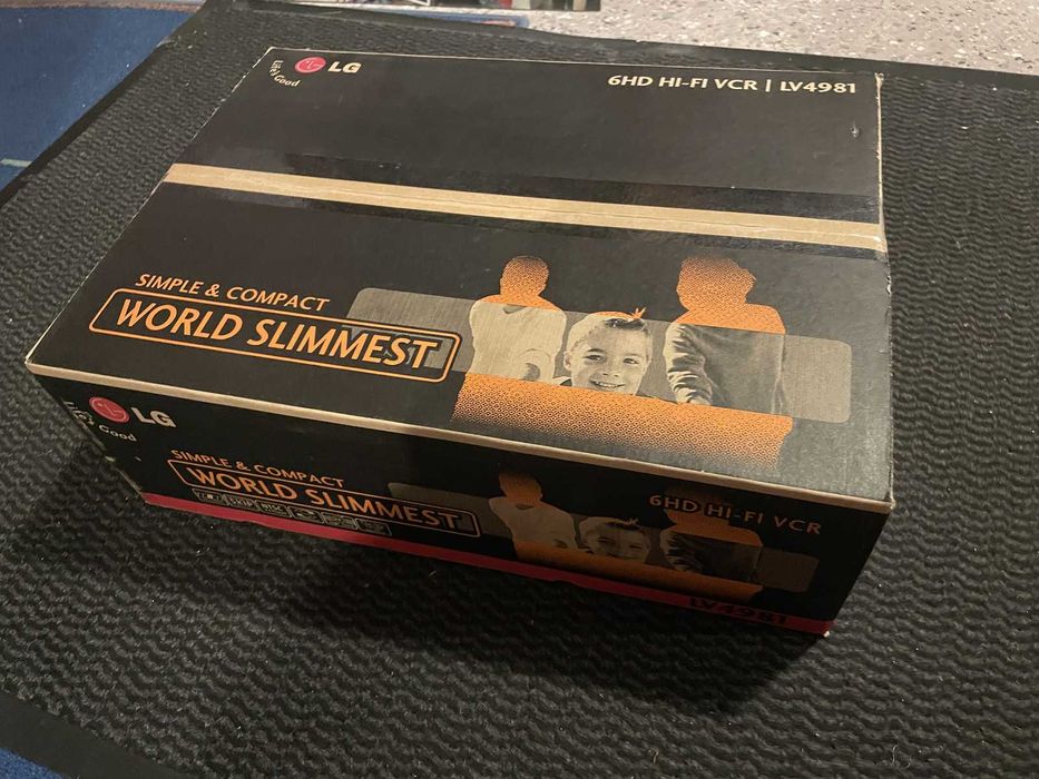 Magnetowid LG  LV4981 6-Kopf VHS Video Recorder 6HD HI-FI