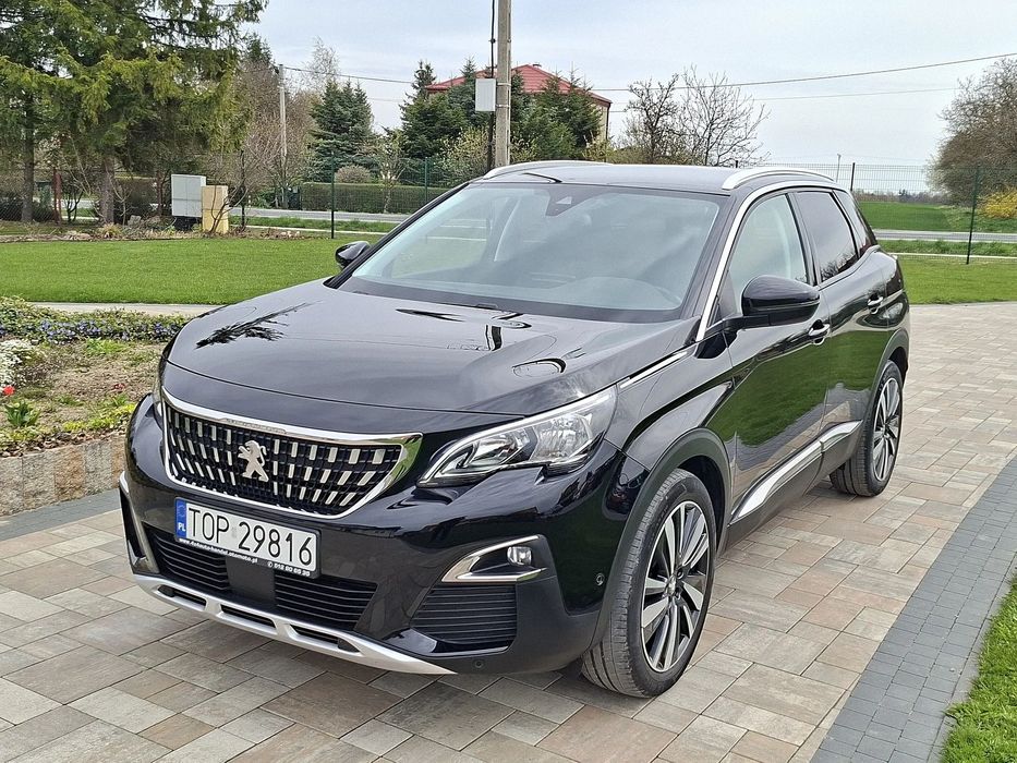 Peugeot 3008 1,5 diesel, po wymianie rozrządu, półskóry, kamera, nawigacja