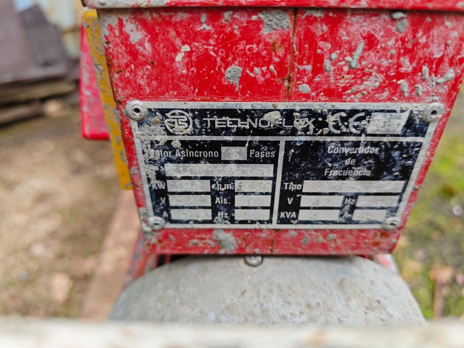 Motor de alta frequência para vibrador de betão