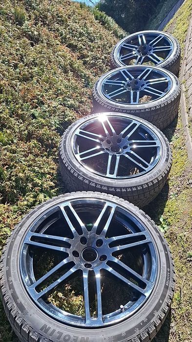 Alufelgi+ opony zimowe 19 cali audi 5x112 et35