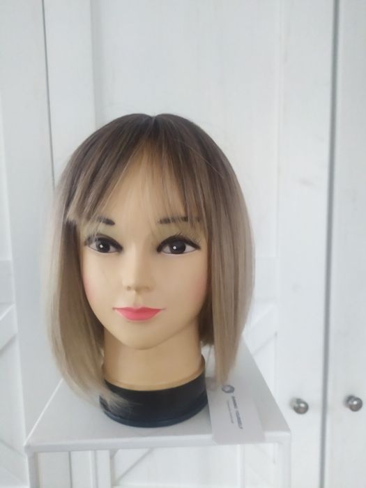 peruka bob nr.3 ombre chłodny blond
