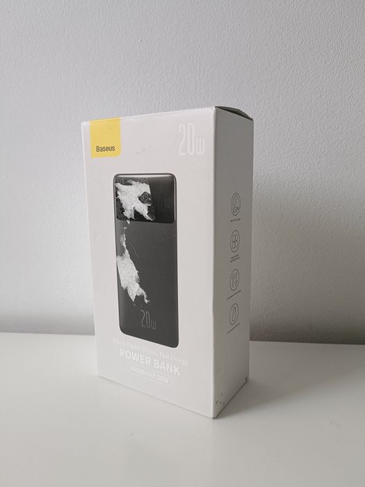 Powerbank Baseus Bipow 20W 30000 mAh 
Czarny