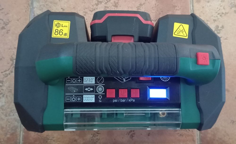 Compressor/ Soprador com bateria Parkside 20V