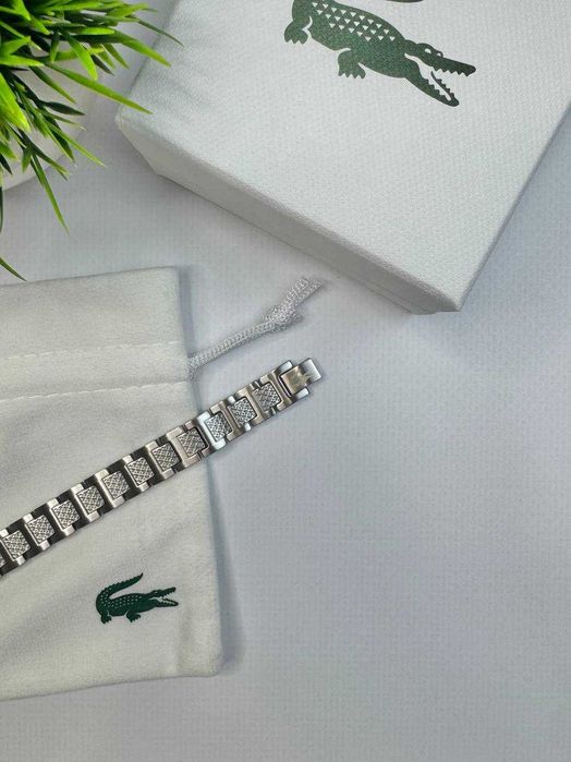 Браслет Lacoste | Срібний Браслет Лакоста