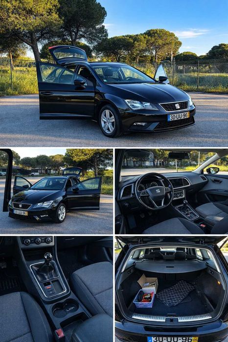 SEAT Leon ST 1.6 TDI 2018 | 105 000 km | Para reparar | Boa oportunidade