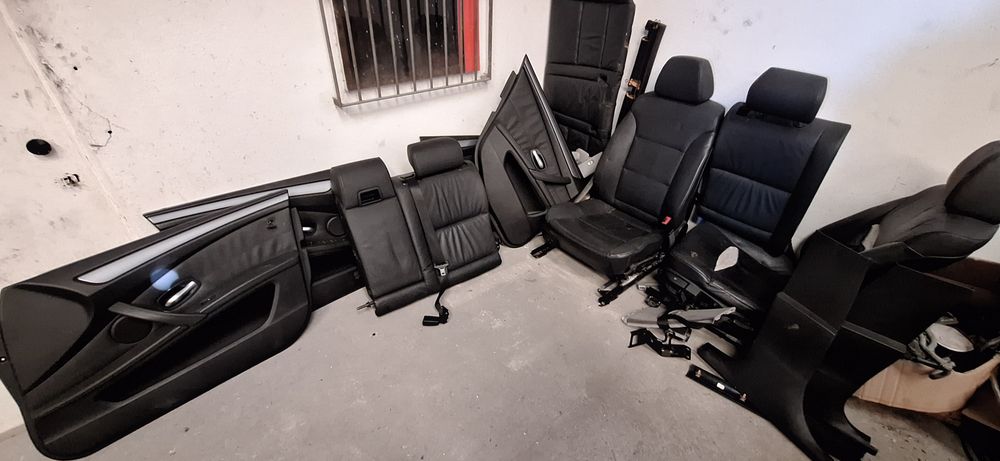 Bancos em pele bmw 520