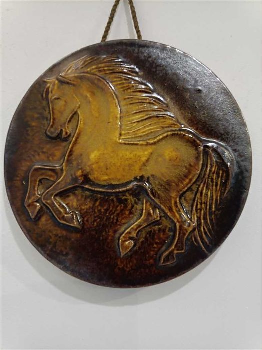 RUMAK - Płaskorzeźba naścienna Keramik Steuler - lata 60