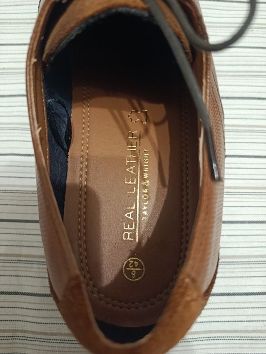 Туфлі туфли броги дербі оксфорди Taylor & Wright