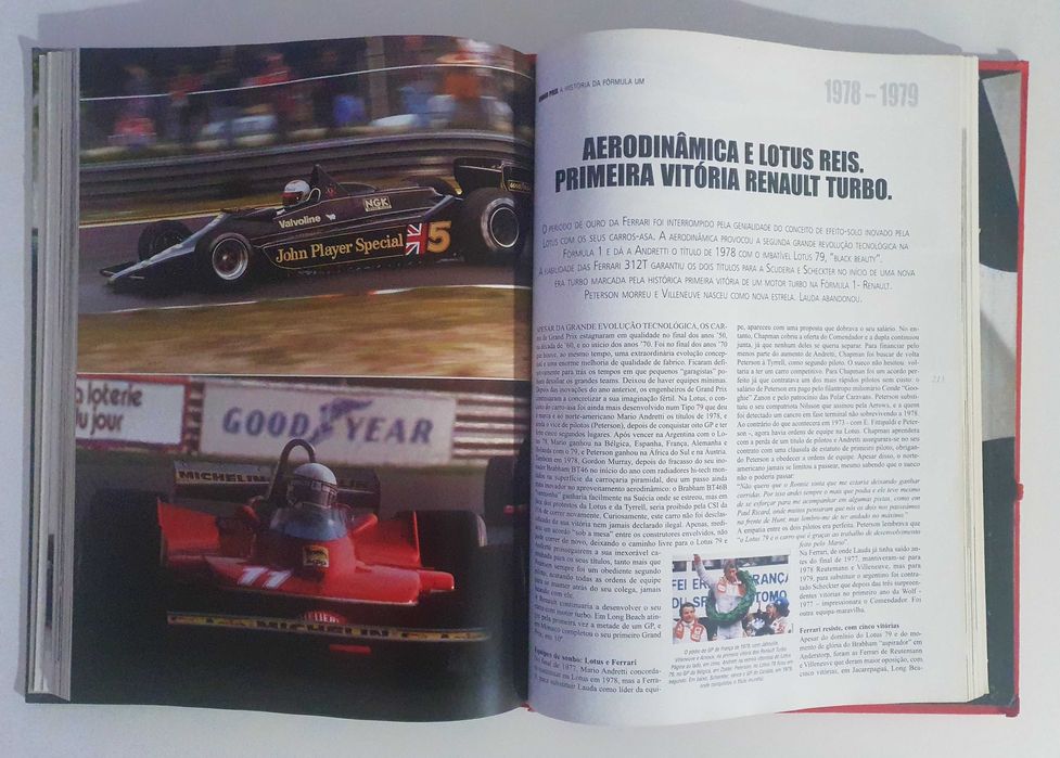 Livros sobre a história da Formula 1
