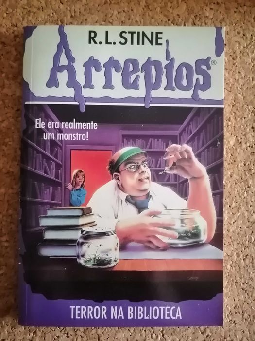 Livros "Arrepios"