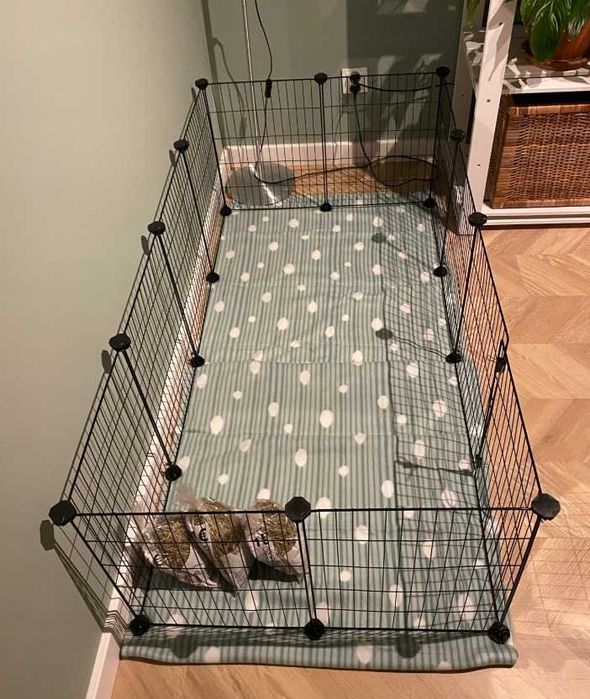 Klatka metalowa zagroda NOWA kojec wybieg dla królika psa gryzoni DUŻY