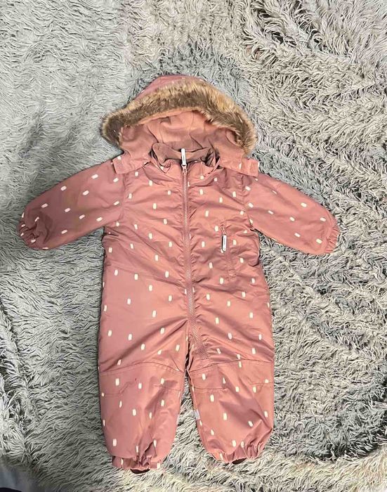 Зимовий H&M комбінезон для дівчинки