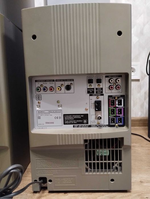 Hi-Fi клас Потужний муз центр 1000 Вт з сабвуфером Блютуз - AUX Sony