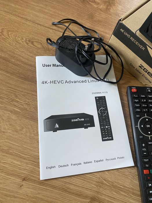 Dekoder do telewizji ZGEMMA 4K-UHD