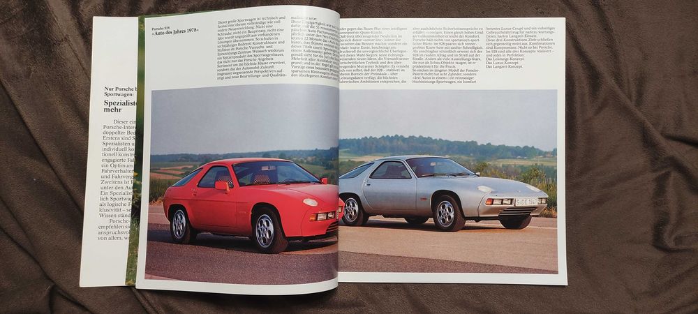 Prospekt Porsche 928