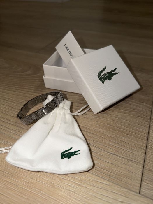 Lacoste Nowa Srebrna Bransoletka