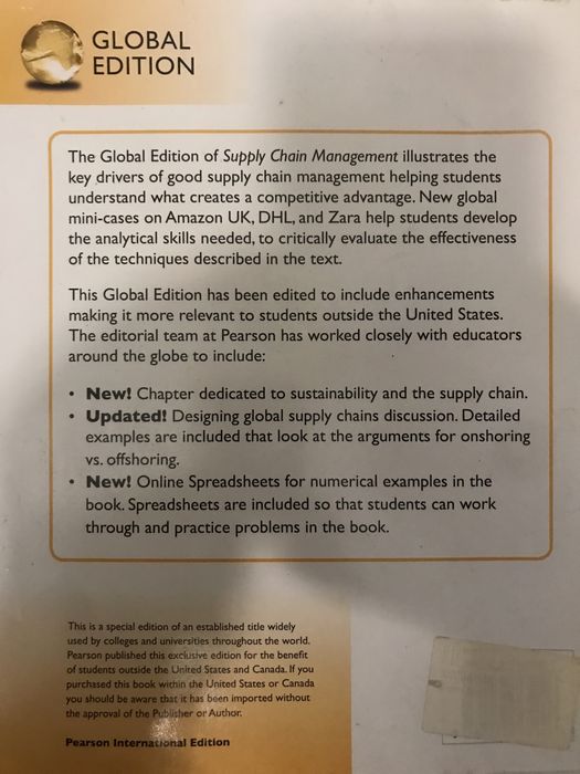 Vendas organização Logística livro Inglês