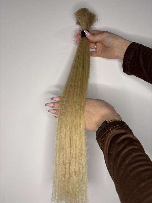 Blond włosy premium