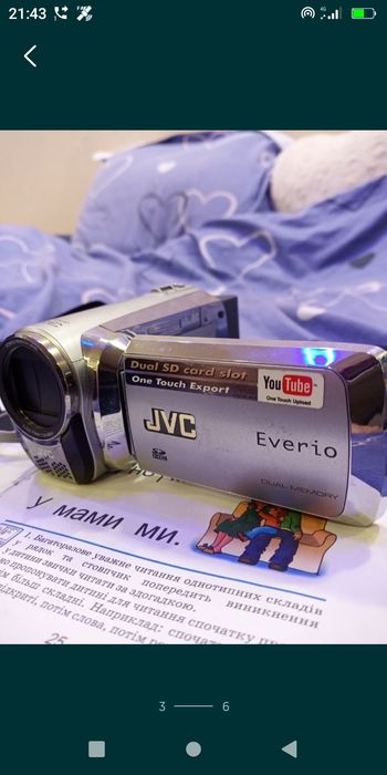 Продам видеокамеру jvc
