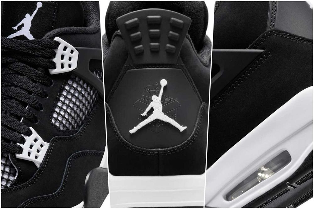 Nike AIR JORDAN 4 White Thunder – Buty | FQ8138–001