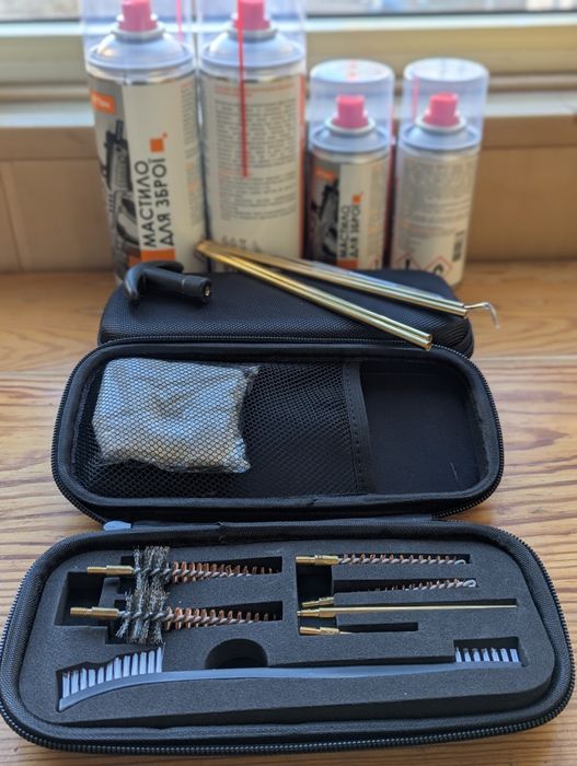 Набір для чищення зброї 7.62 / 5.45 / 5.56 набор для чистки оружия