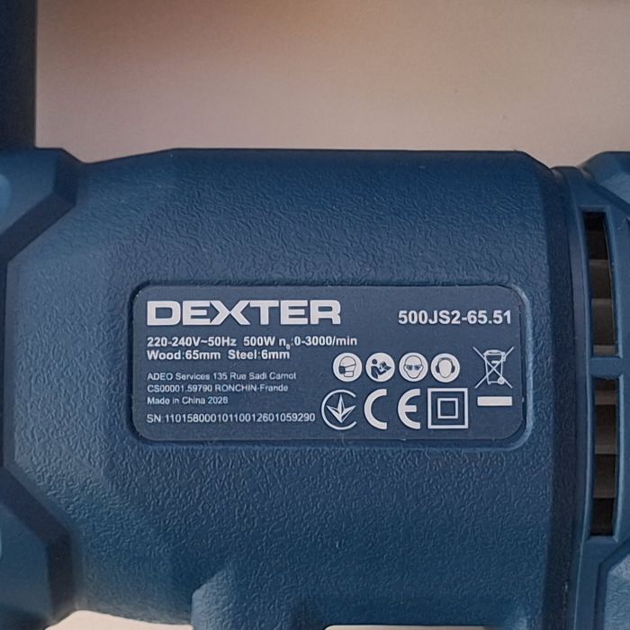 Serra Tico-tico com fio 500 W Dexter