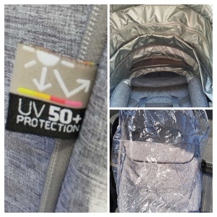 ESPIRO NEXT FLOW 3w1 wózek głęboko-spacerowy  STYLISH GRAY