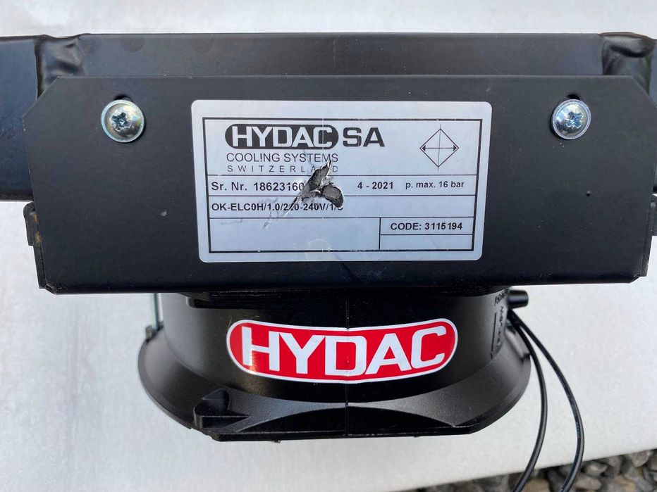 HYDAC OK-ELC0H chłodnica oleju hydraulicznego 230 V 16 bar
