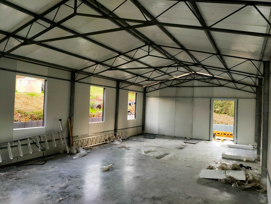 KONSTRUKCJA WIATA OCYNK 6m x 6,5m Garaż Magazyn Hala Rolna