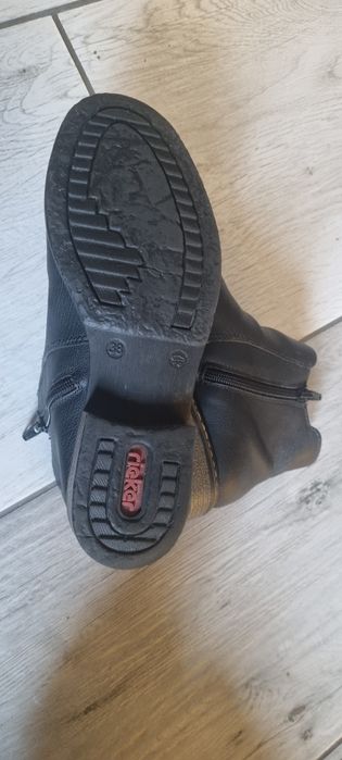 Botki Rieker czarne