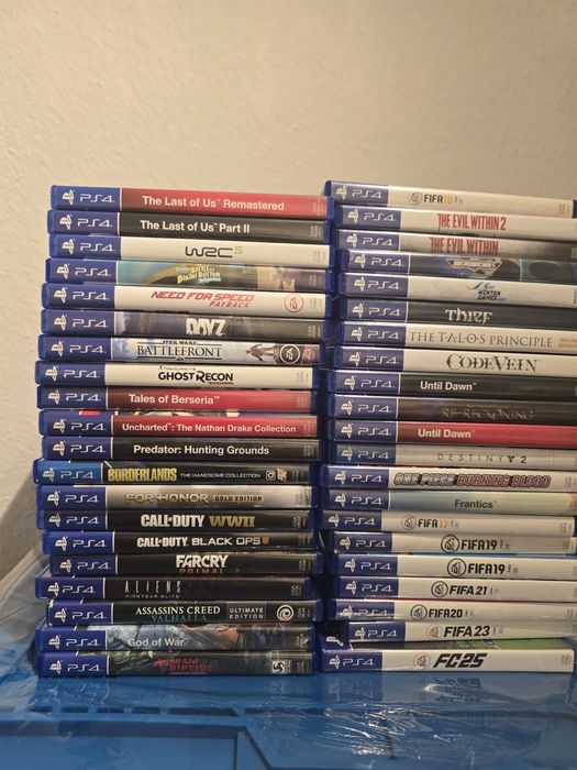 Prywatna kolekcja gier ps4