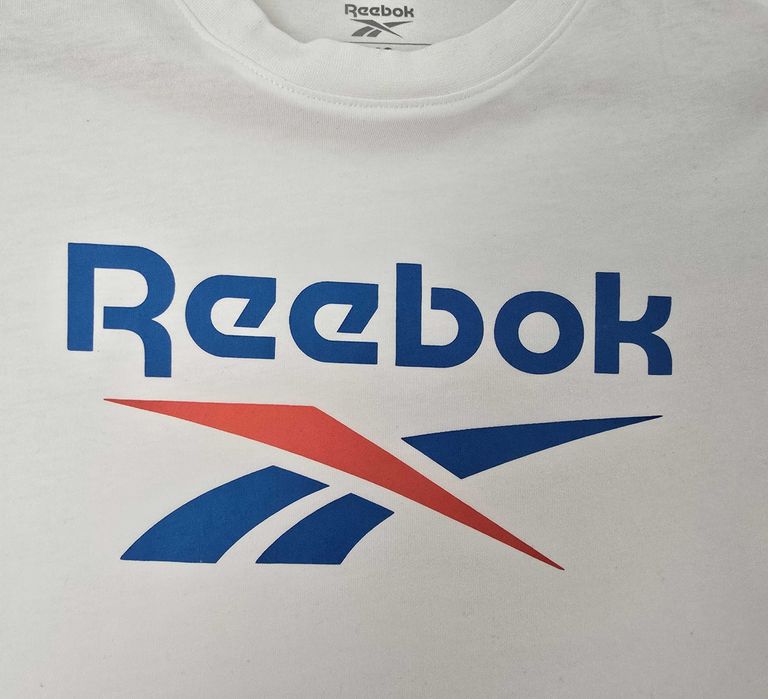t-shirt koszulka XS Reebok biała